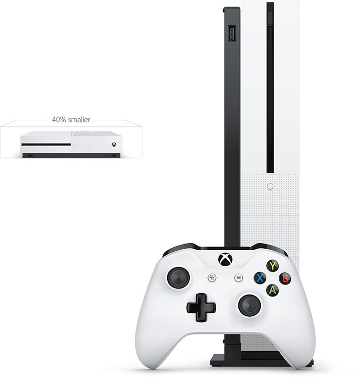 Xbox One S: тоньше, мощнее и по прежней цене"